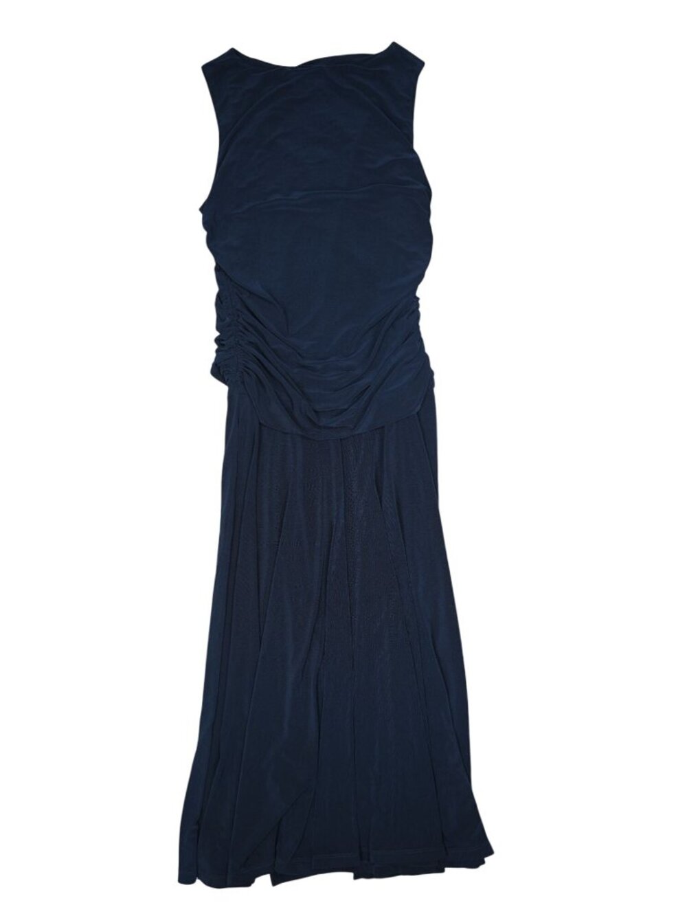 ASTR The Label Melisandre High Neck Maxi Dress in Navy